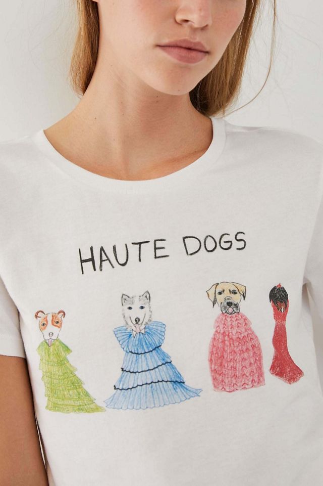 Unfortunate Portrait Haute Dogs Graphic Tee | Anthropologie