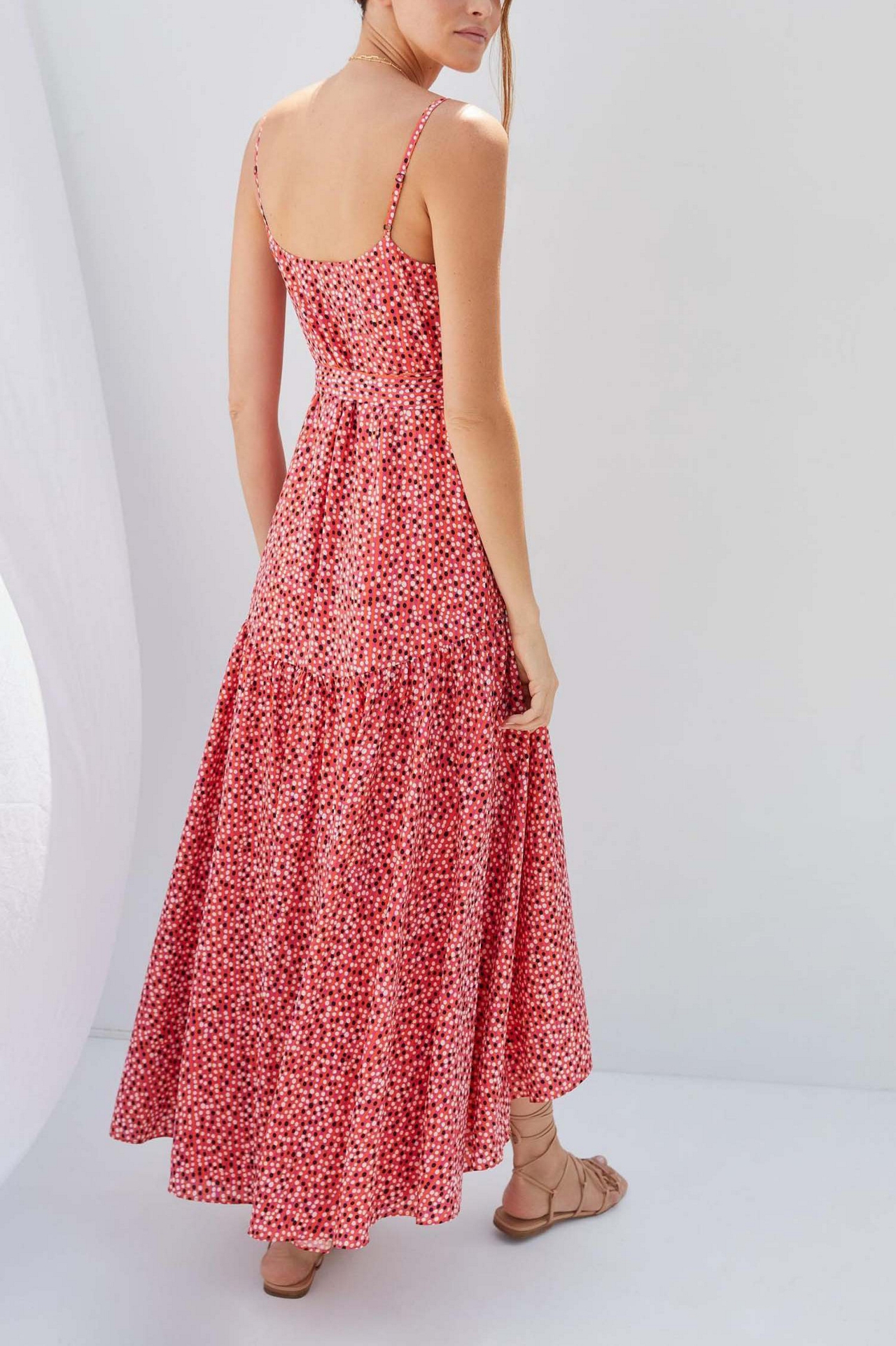 Hutch Flutter Wrap Midi Dress