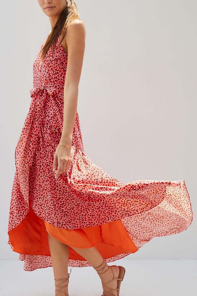 Hutch Flutter Wrap Midi Dress #3