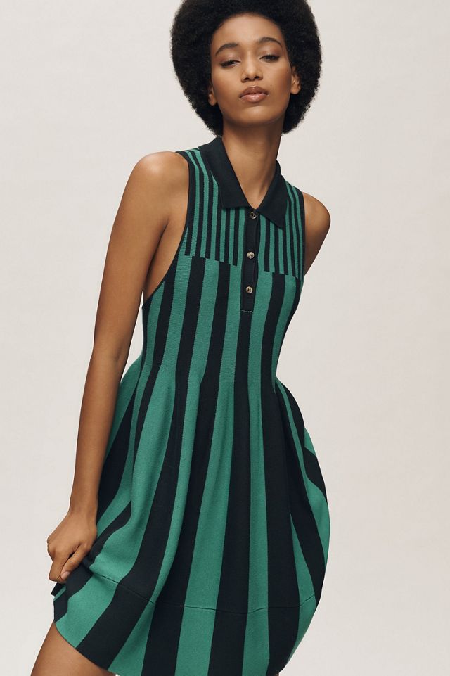 Maeve Sleeveless Knit Mini Swing Dress