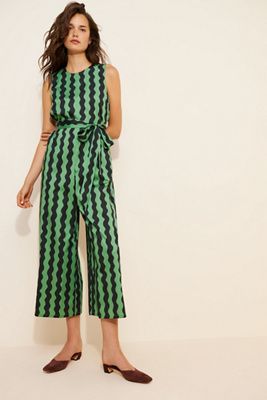 Corey Lynn Calter Belinda Cropped Jumpsuit | Anthropologie