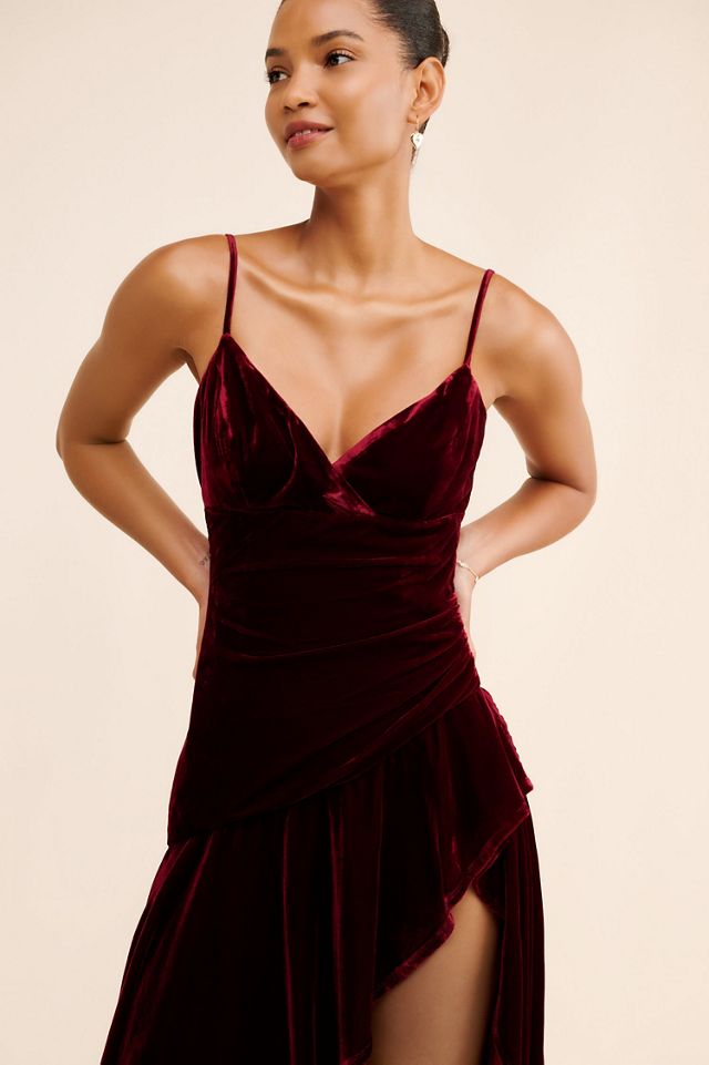 bardot brooklyn velour midi dress Bardot | Dresses | New Bardot Womens Dress Brooklyn Velour Midi Size 2  Black