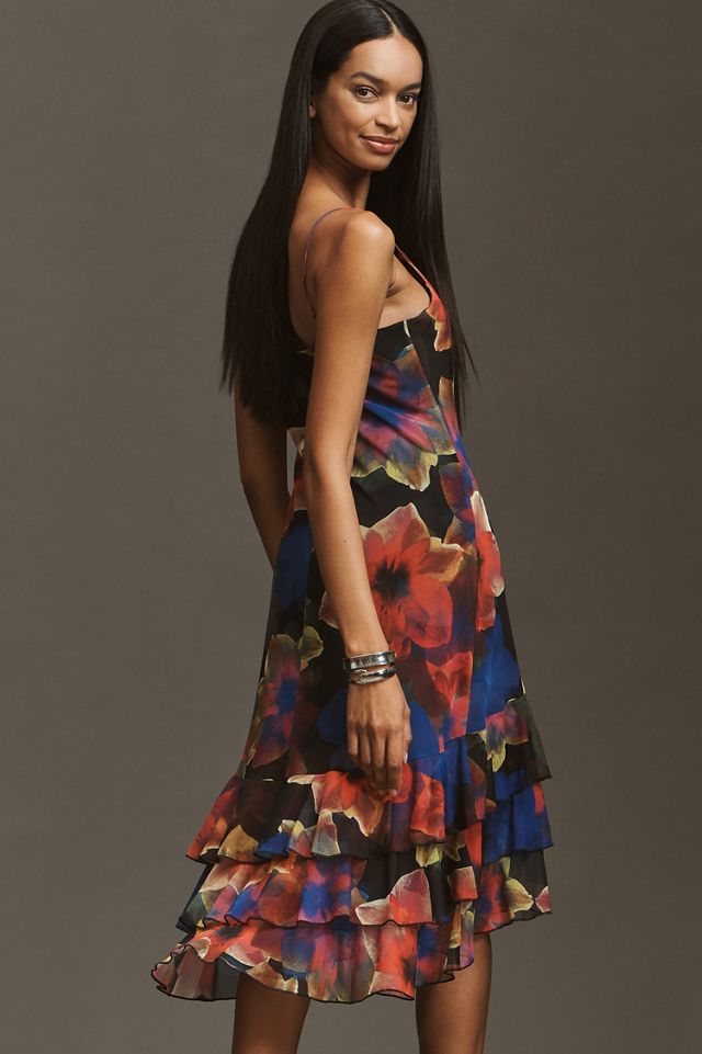 Cowl Neck High-Low Dress #4
