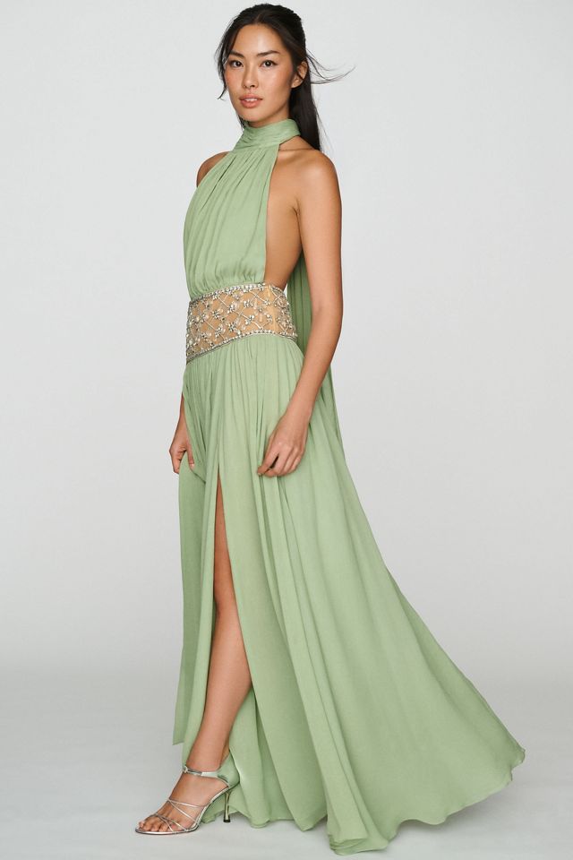Retrofete Kreeli Beaded Maxi Dress #3
