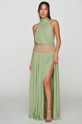 Retrofete Kreeli Beaded Maxi Dress