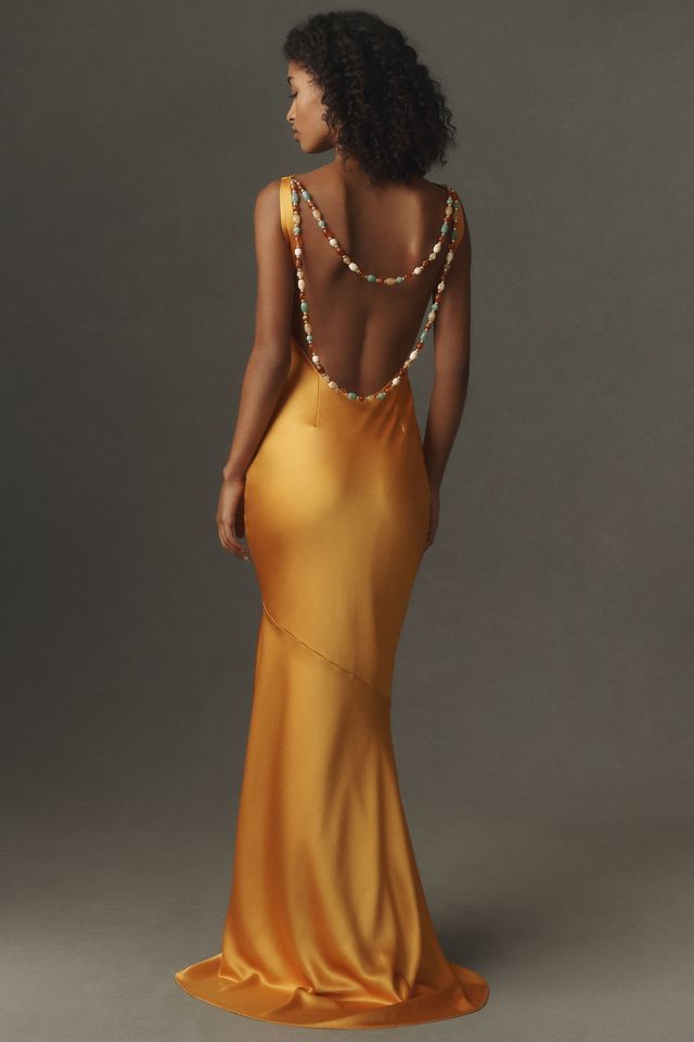 Retrofete Keryn Open-Back Dress #1
