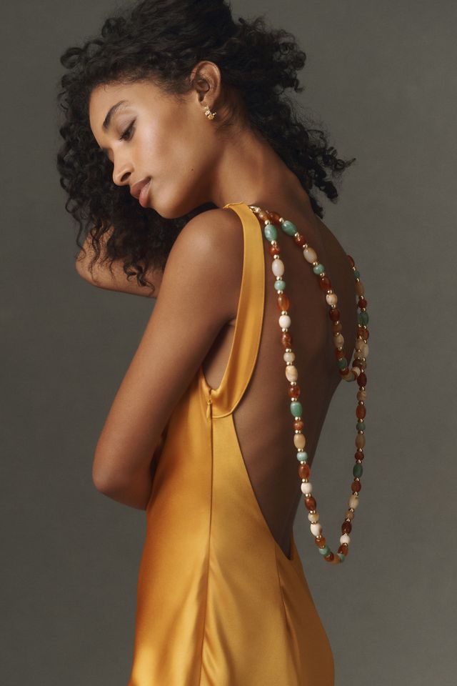Retrofete Keryn Open-Back Dress #3