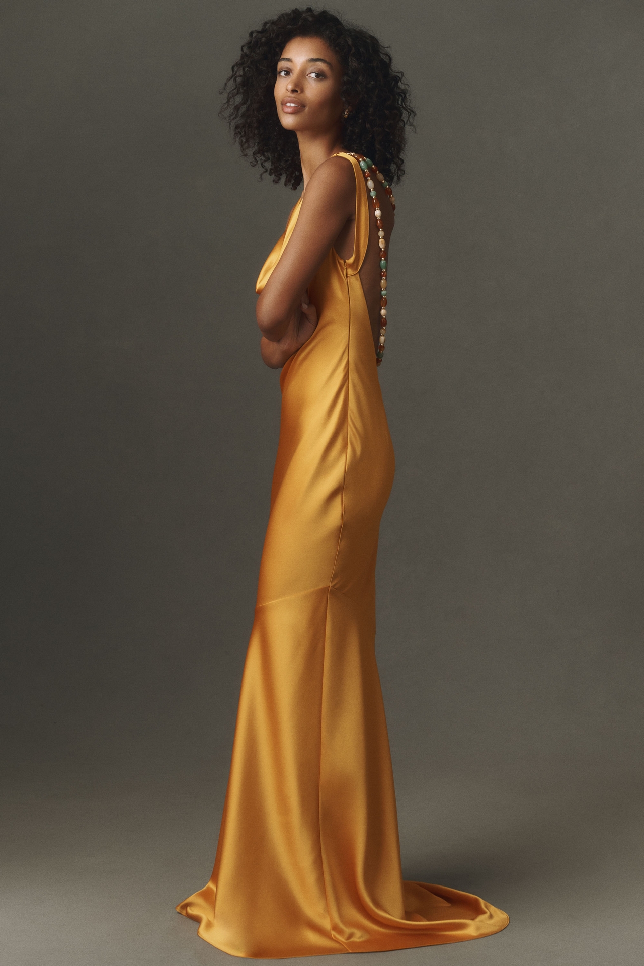 Retrofete Keryn Open-Back Dress