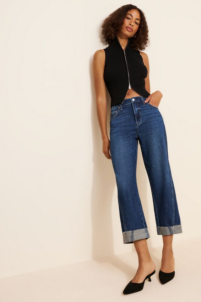 Pistola Kacey Mid-Rise Cuffed Boyfriend Jeans #1