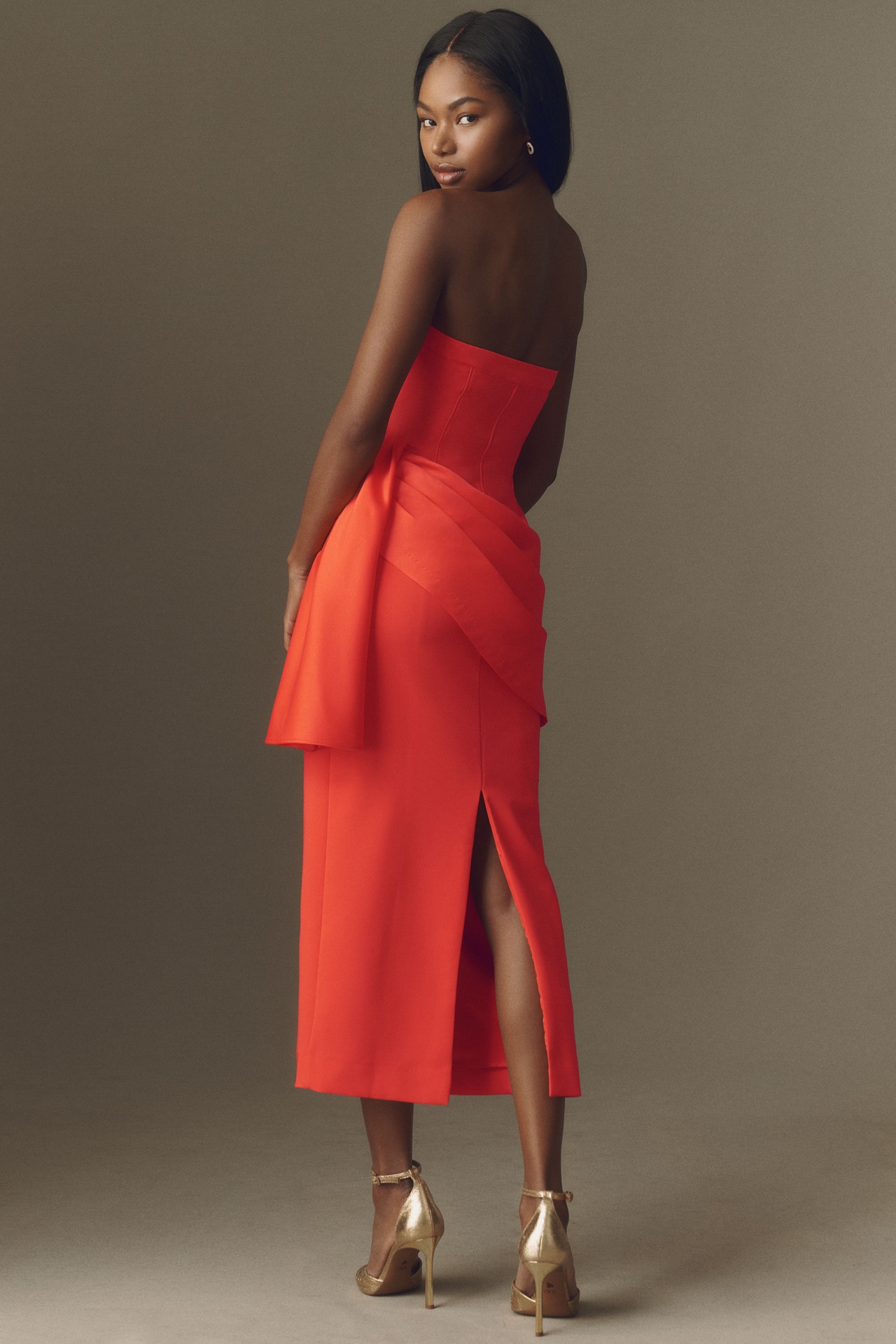BHLDN Bustier Bombshell Maxi Dress