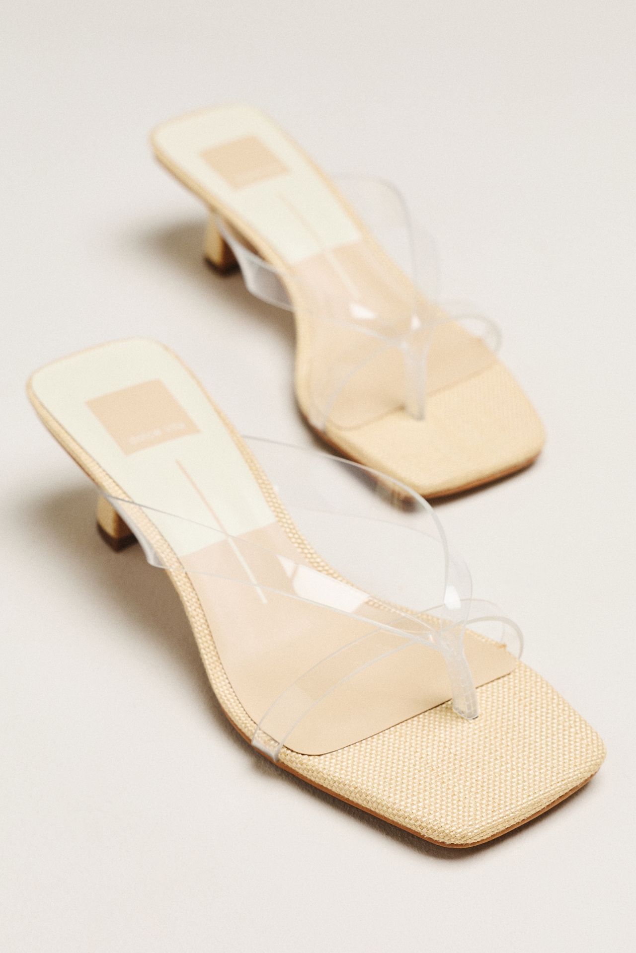 Dolce Vita Brevel Jelly Flip-Flop Heeled Sandals
