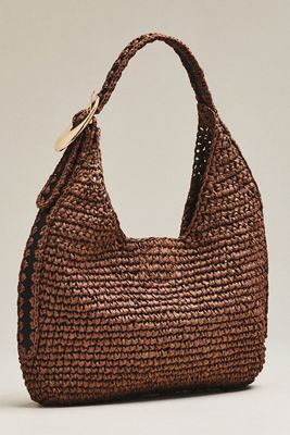 Love Knot Mini Whipstitch Slouchy Bag