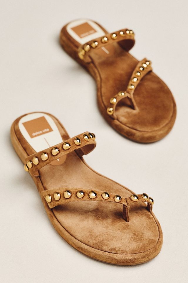 Dolce Vita Amary Studded Toe-Loop Sandals
