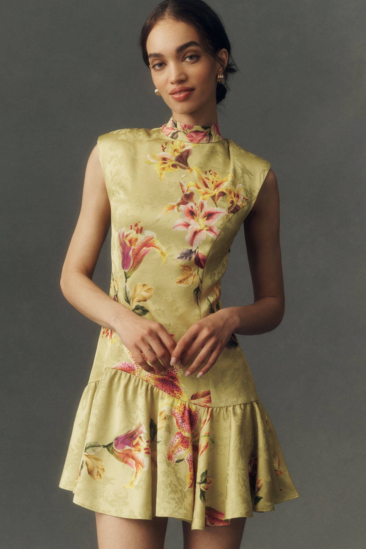 BHLDN Drop-Waist Mini Dress