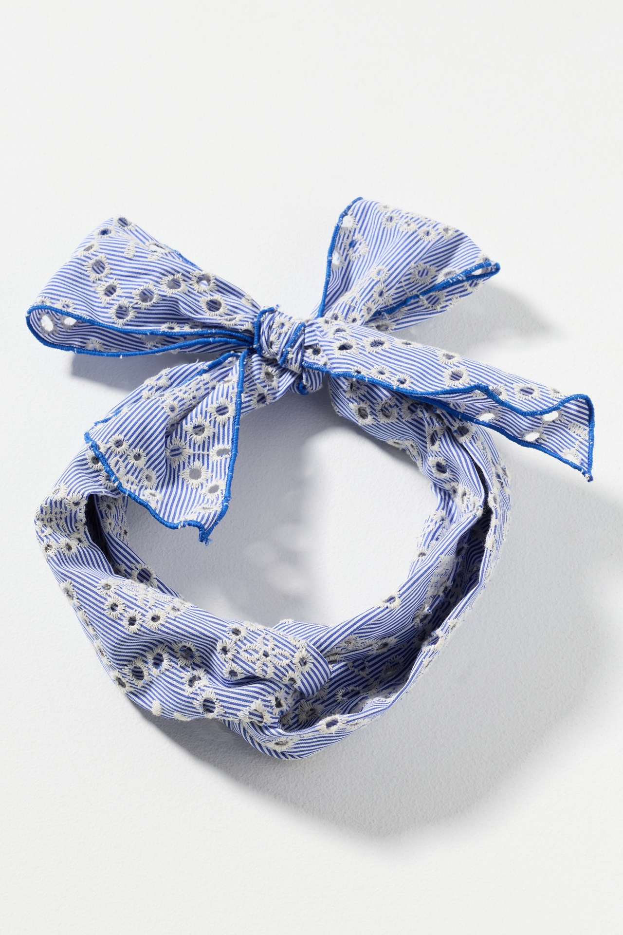 By Anthropologie Floral Eyelet Scarf