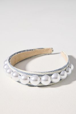 Set of Three Jeweled Headbands | Anthropologie display picture 3