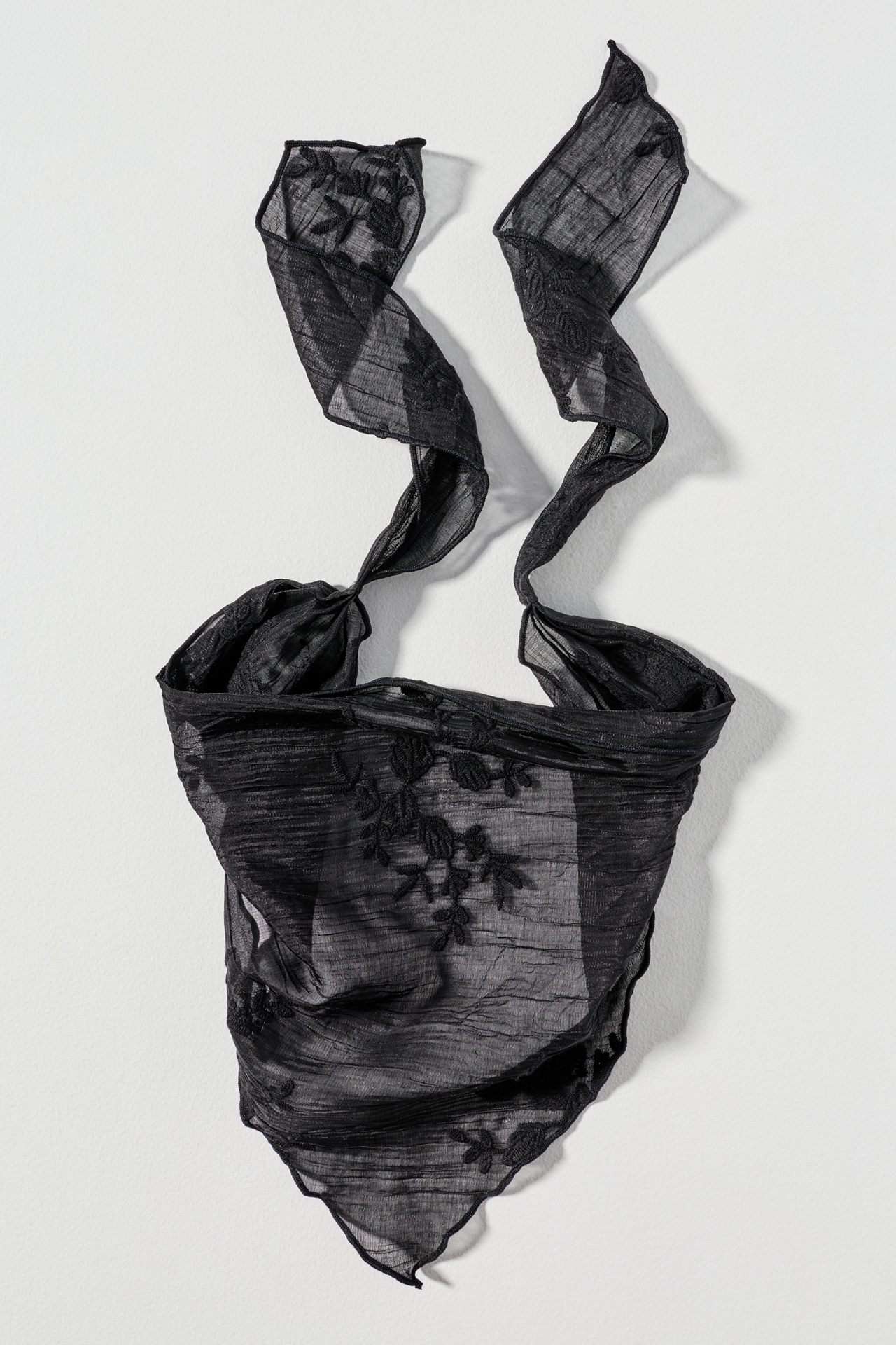 By Anthropologie Sheer Floral Hair Scarf