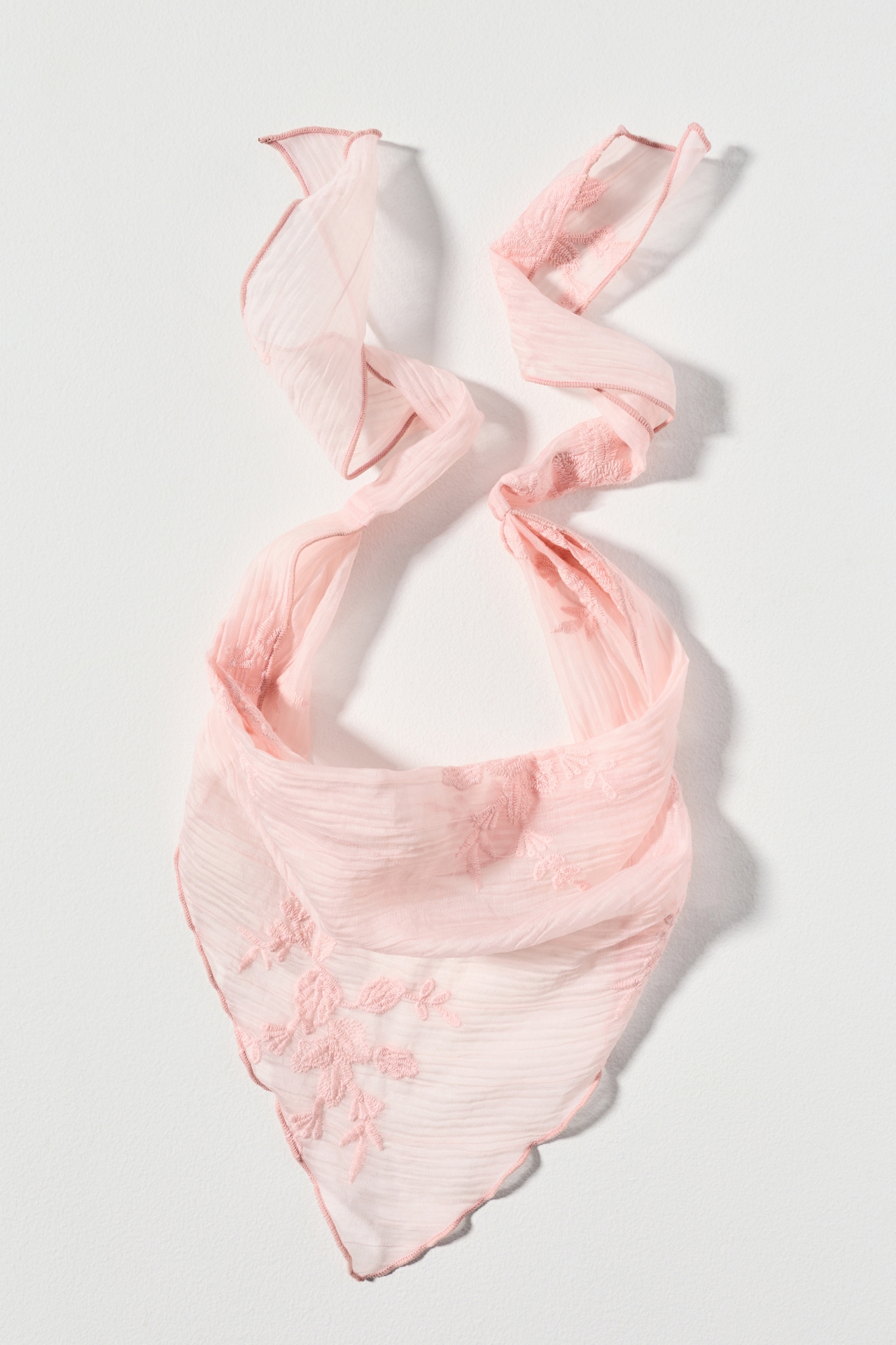 By Anthropologie Sheer Floral Hair Scarf