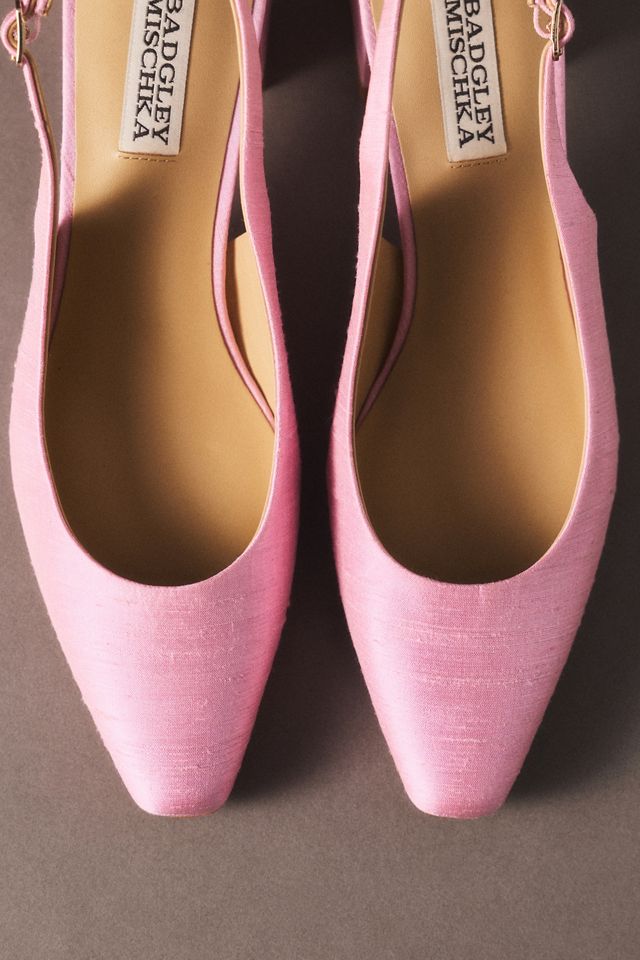 Badgley Mischka Oaklee Slingback Pointed Toe Pumps #1