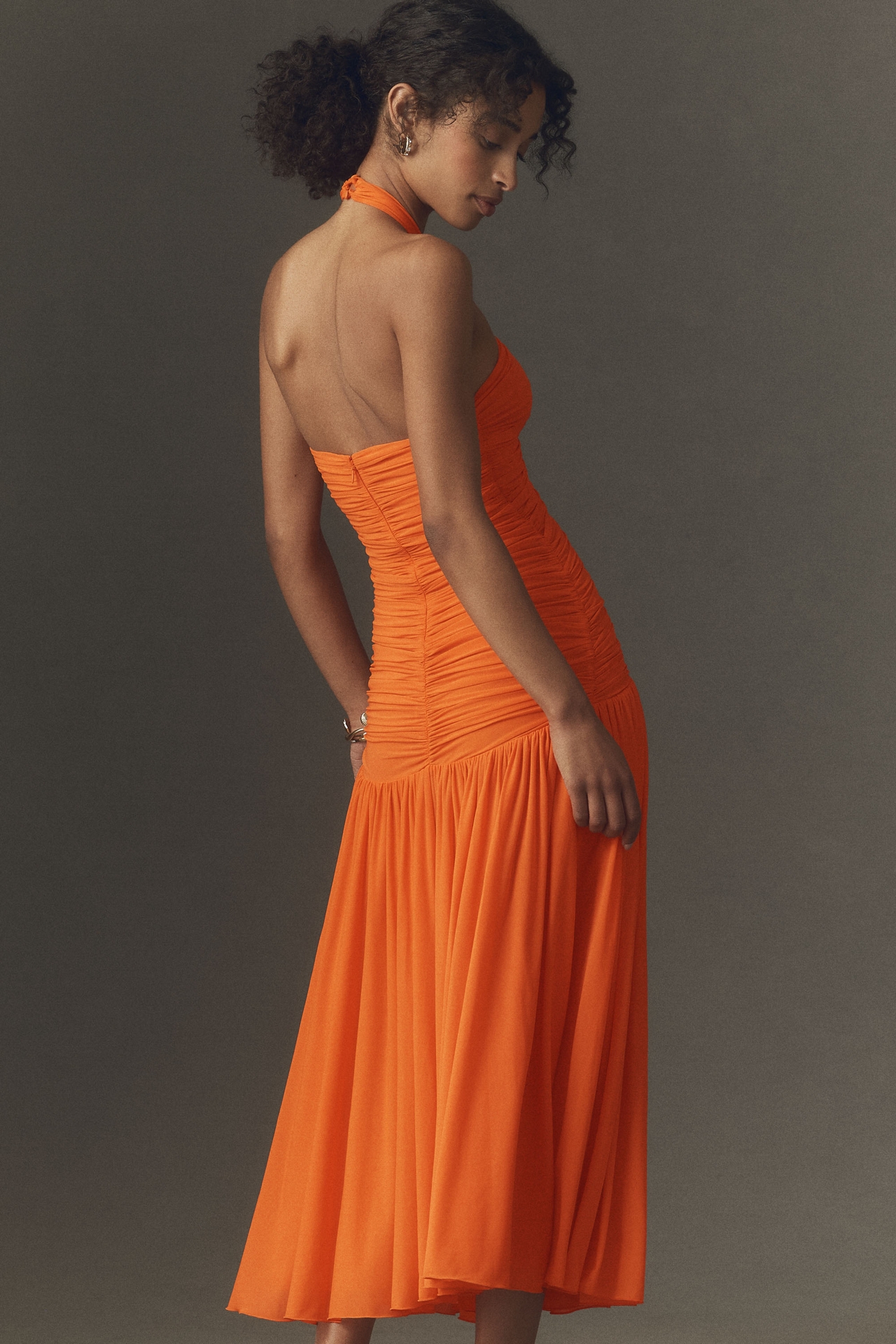 Ronny Kobo Wrenley Midi Dress