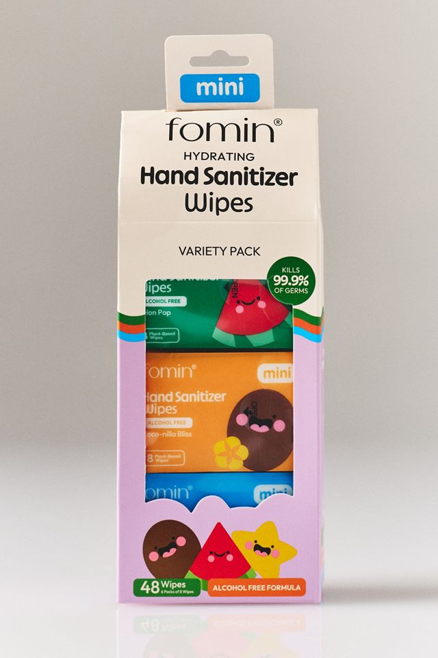 Fomin Hand Sanitizer Wipes, Set of 6 #1