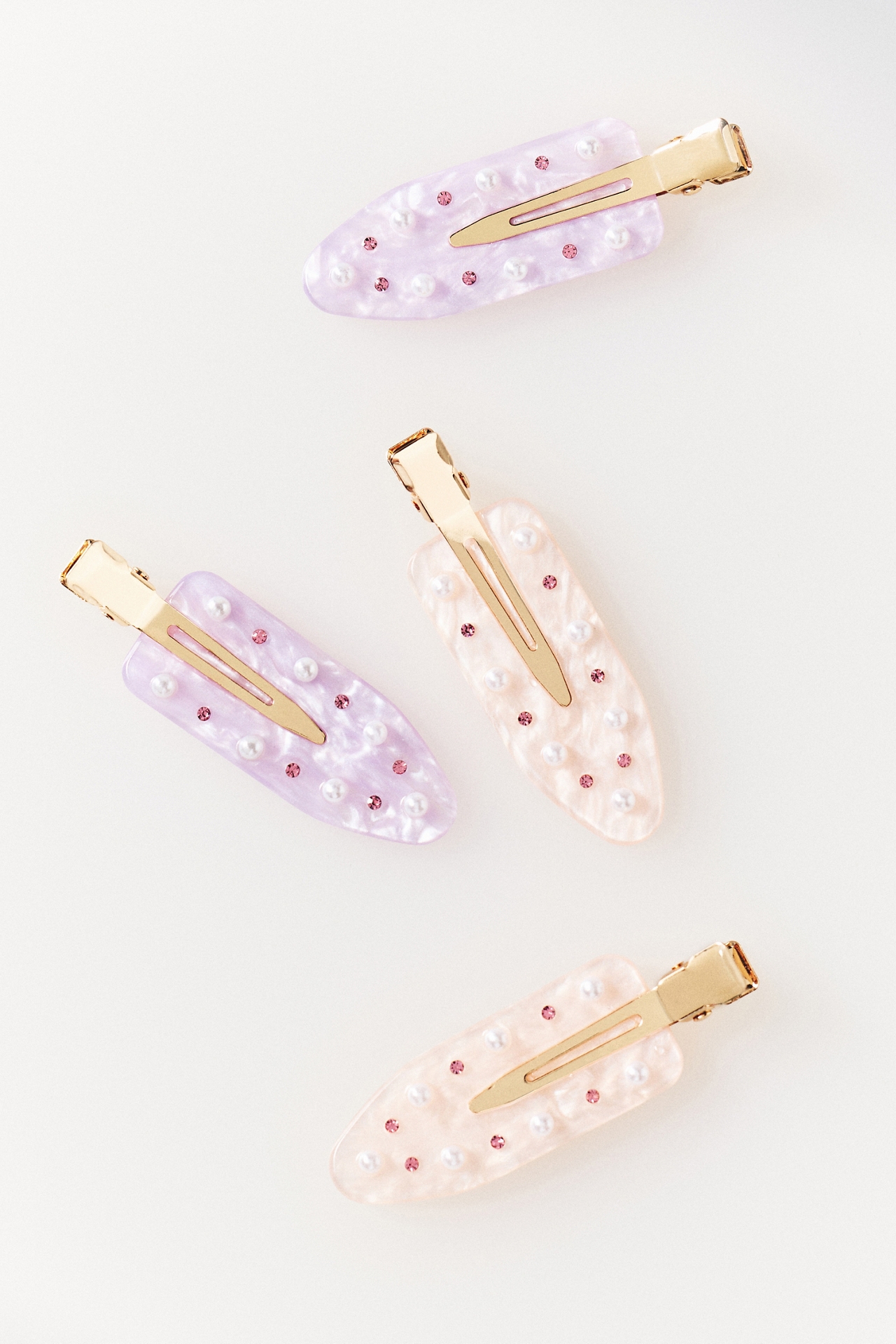Set of 4 Crease-Free Clips