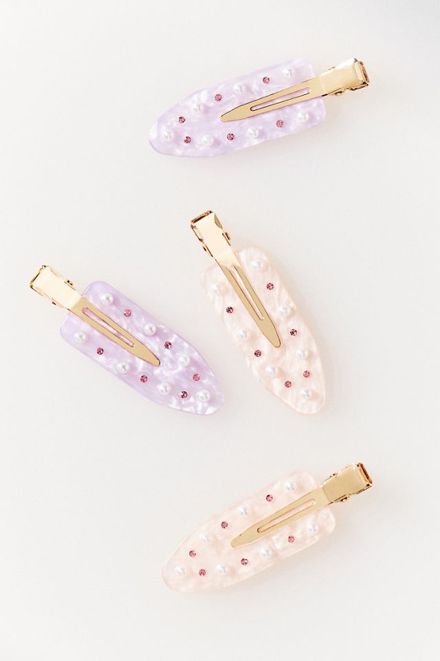 Set of 4 Crease-Free Clips #1