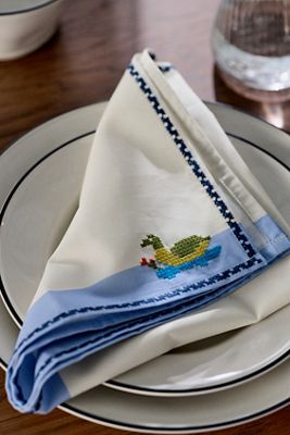 Giulietta Embroidered Napkins, Set of 2