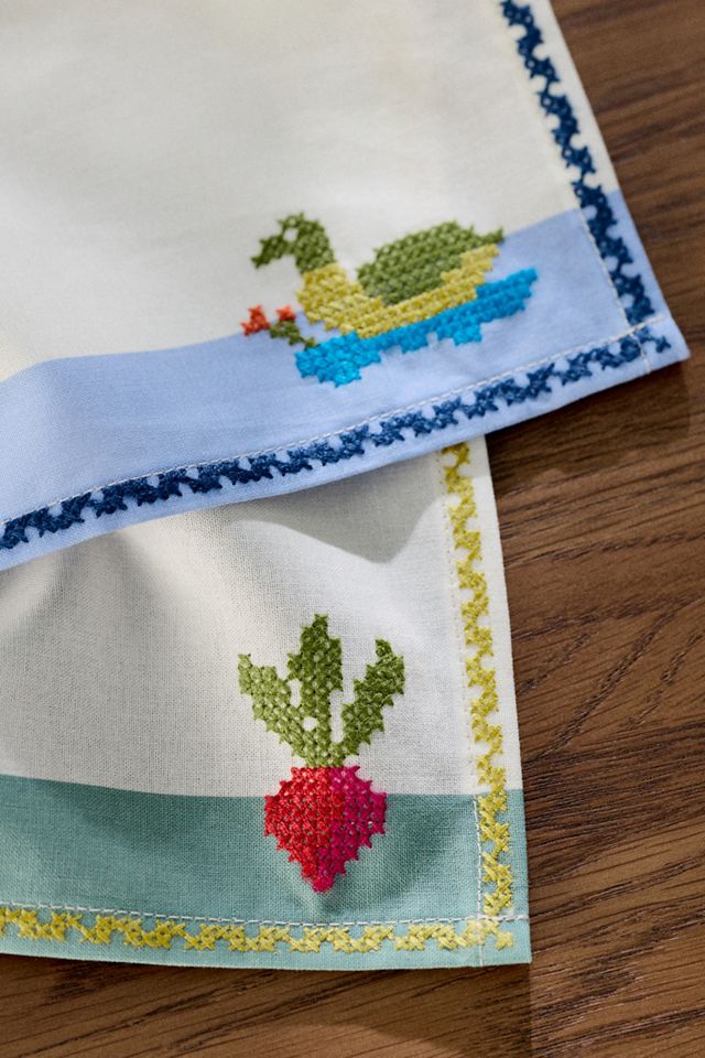 Giulietta Embroidered Napkins, Set of 2 #1