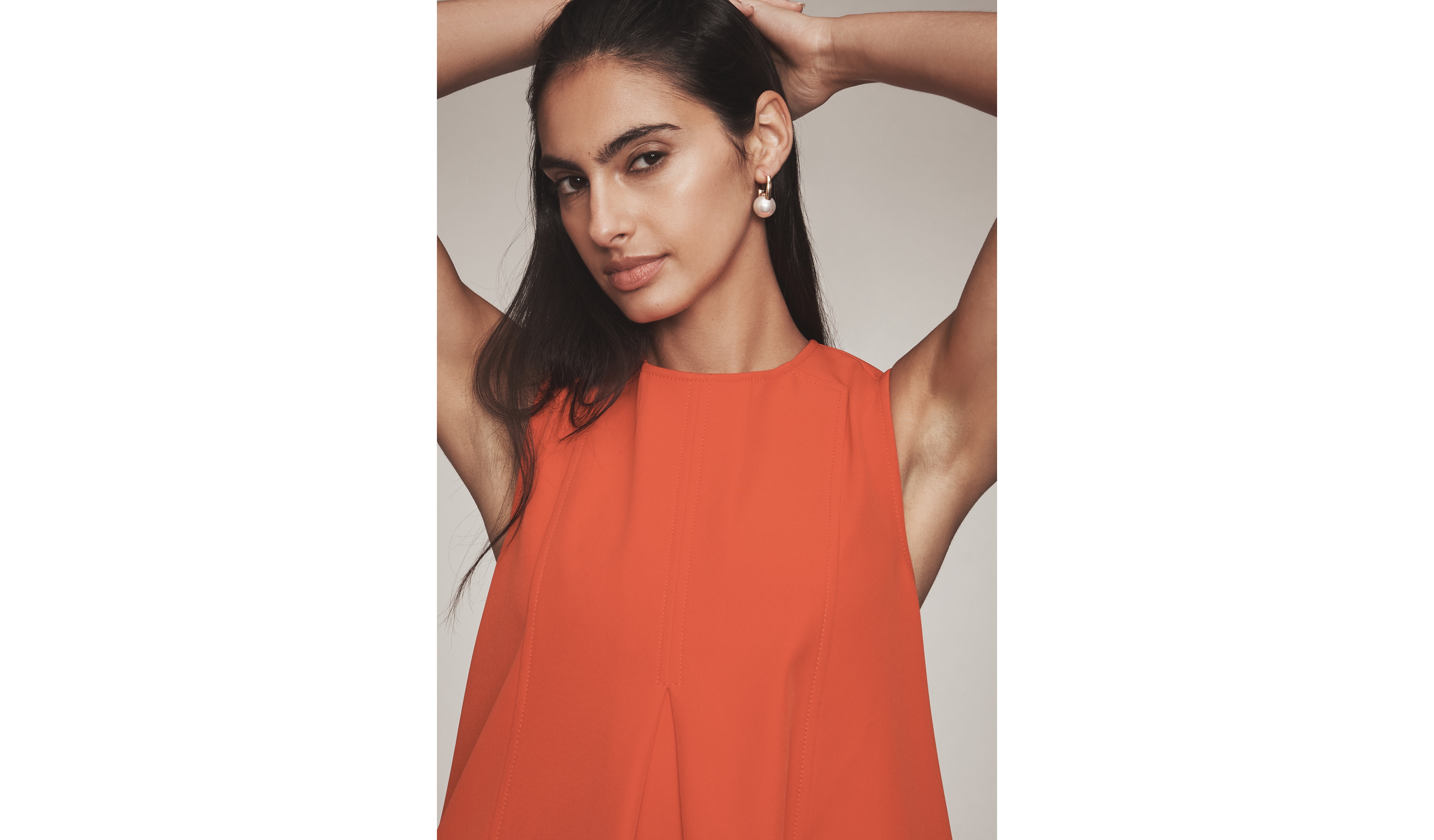 Crew Neck Swing Dress