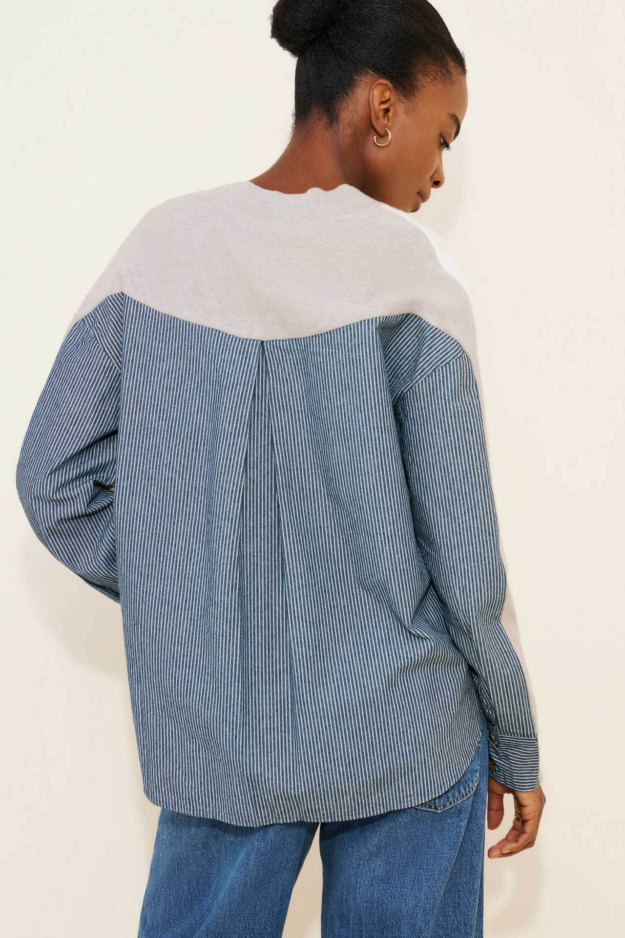 Dolan Mix Media Oversized Cardigan