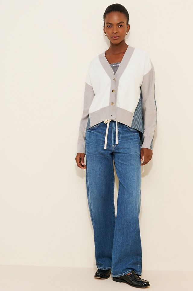 Dolan Mix Media Oversized Cardigan | Anthropologie