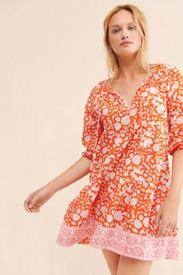 SZ Blockprints Priya Mini Dress