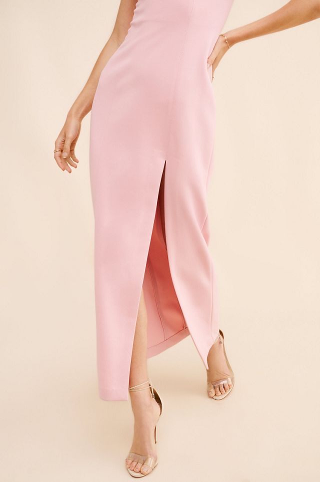 MISHA Franka Bonded Crepe Gown | Anthropologie