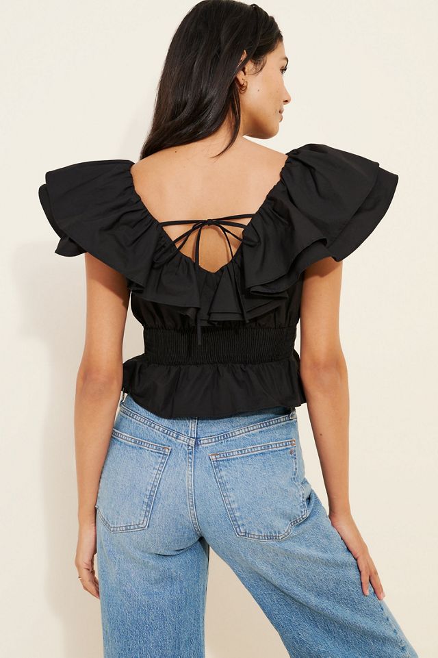 En Saison Tazman Poplin Top #4