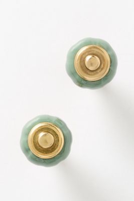 Pomello Eloise in Ottone, Set di 2