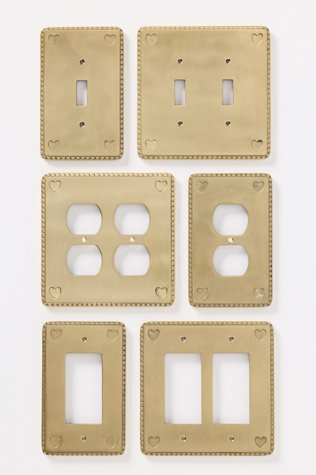 Isabella Icon Metal Switch Plate #6