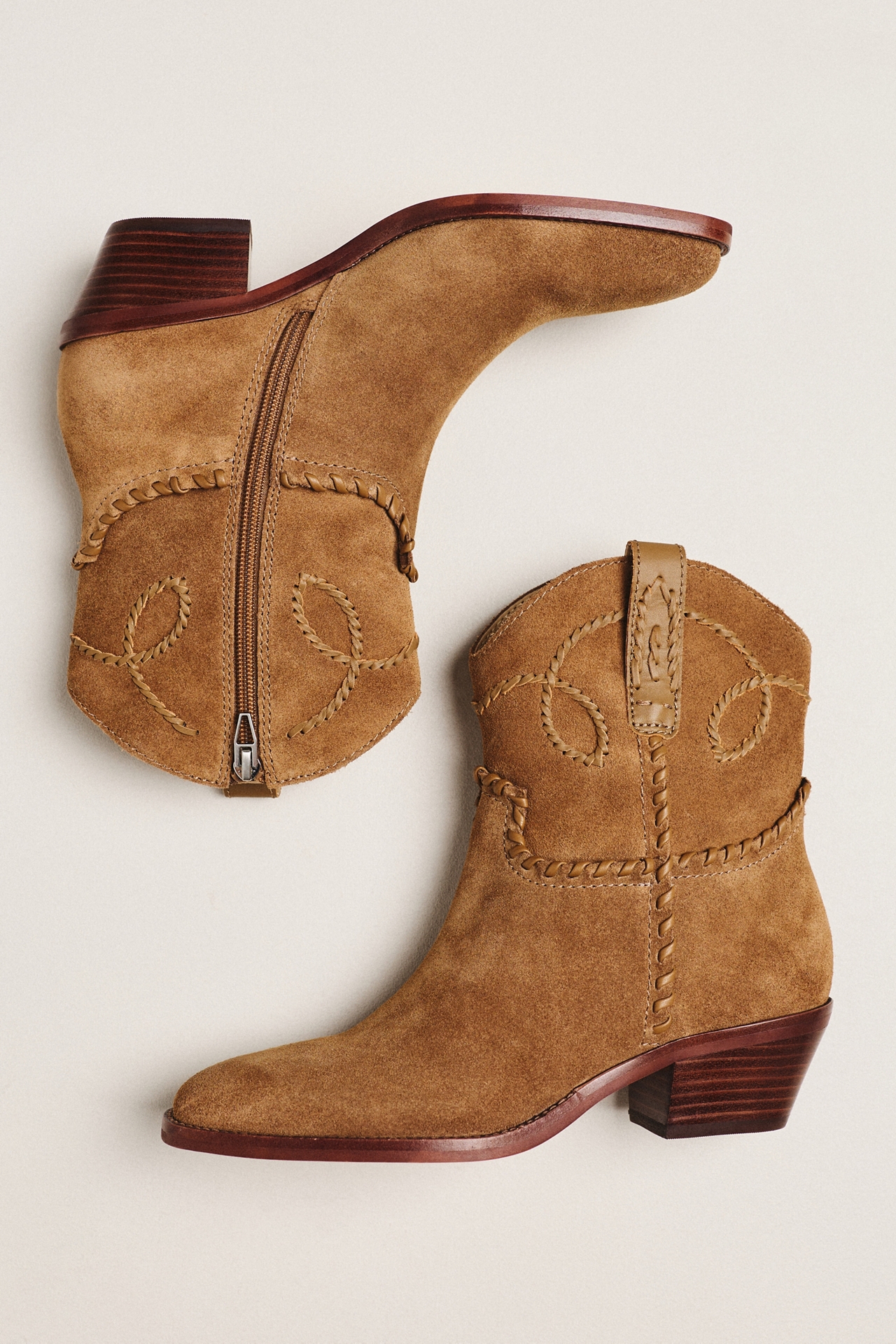 Dolce Vita Rudo Western Ankle Boots