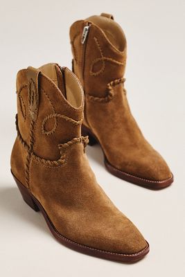 Dolce Vita Rudo Western Ankle Boots