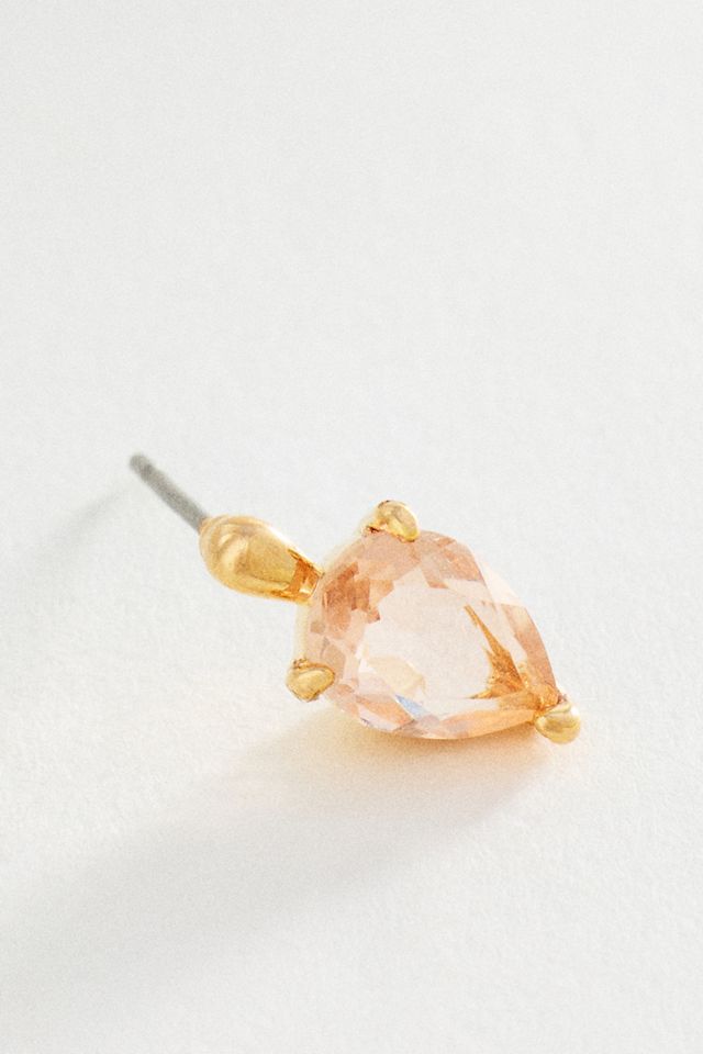 Teardrop Crystal Stud Earrings #1
