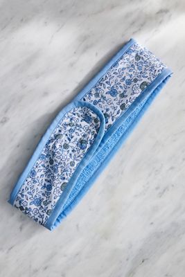 Block Print Floral Spa Headband