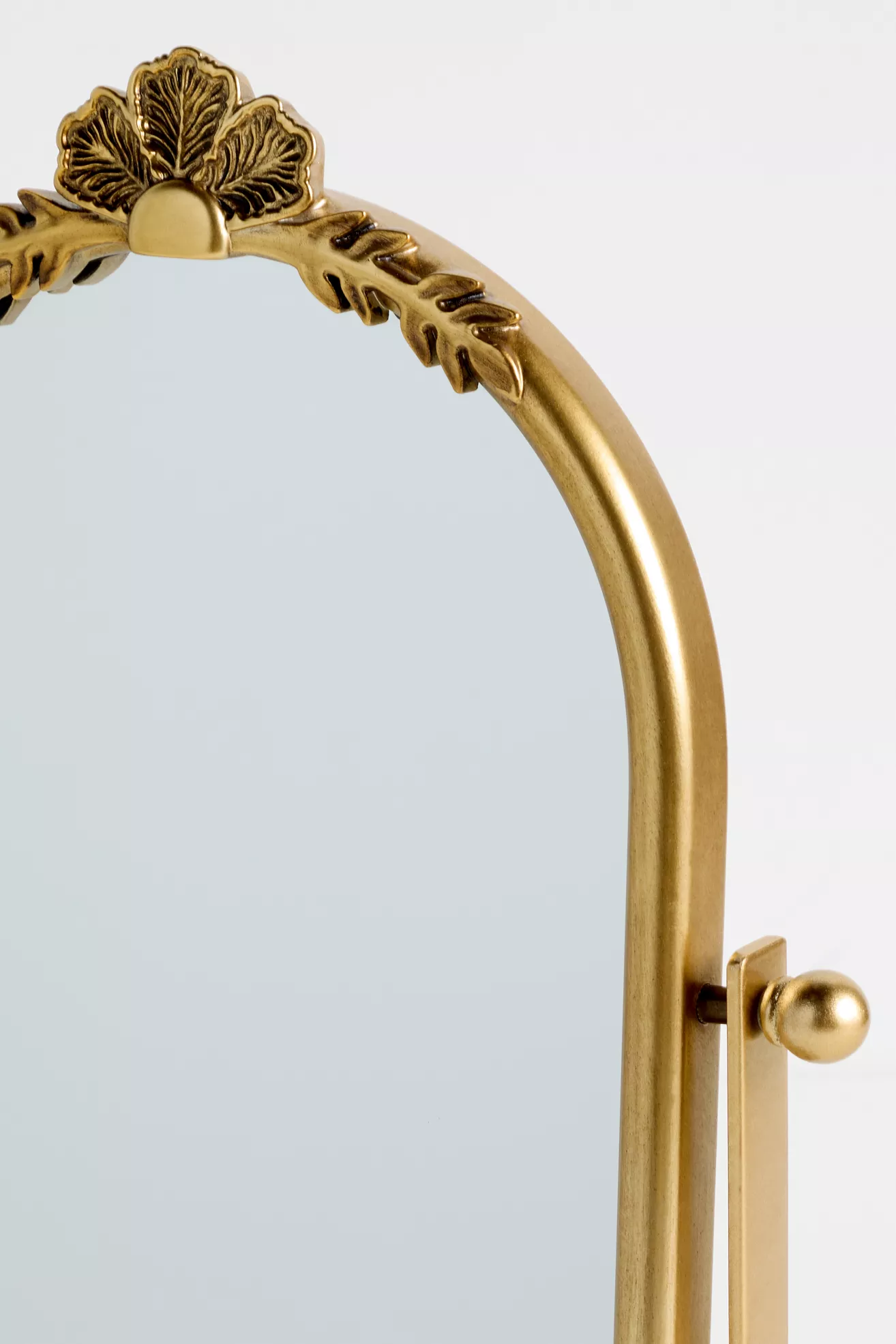 Eloise Flourish Pivoting Arched Vanity Mirror - thumbnail 2