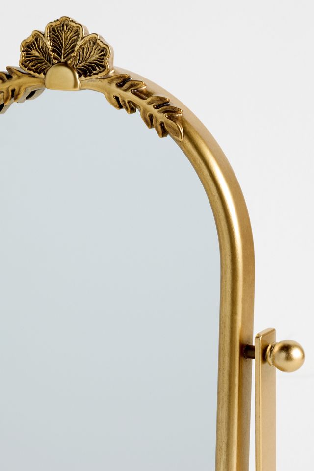 Eloise Flourish Pivoting Arched Vanity Mirror #1