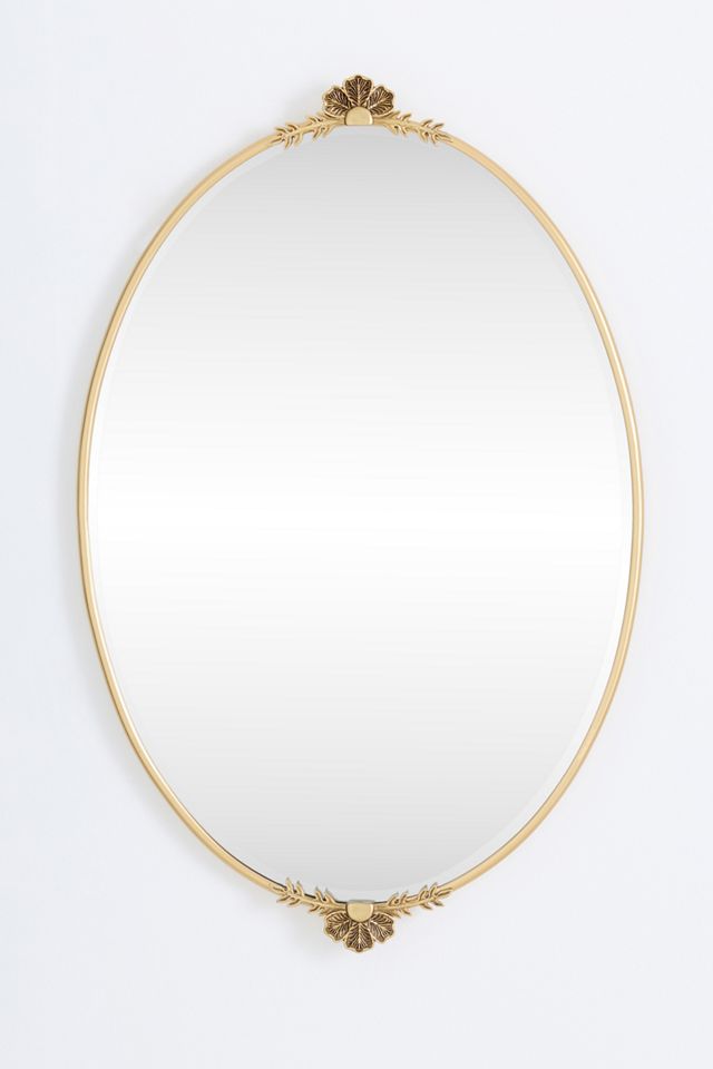 Eloise Flourish Oval Bath Mirror #1
