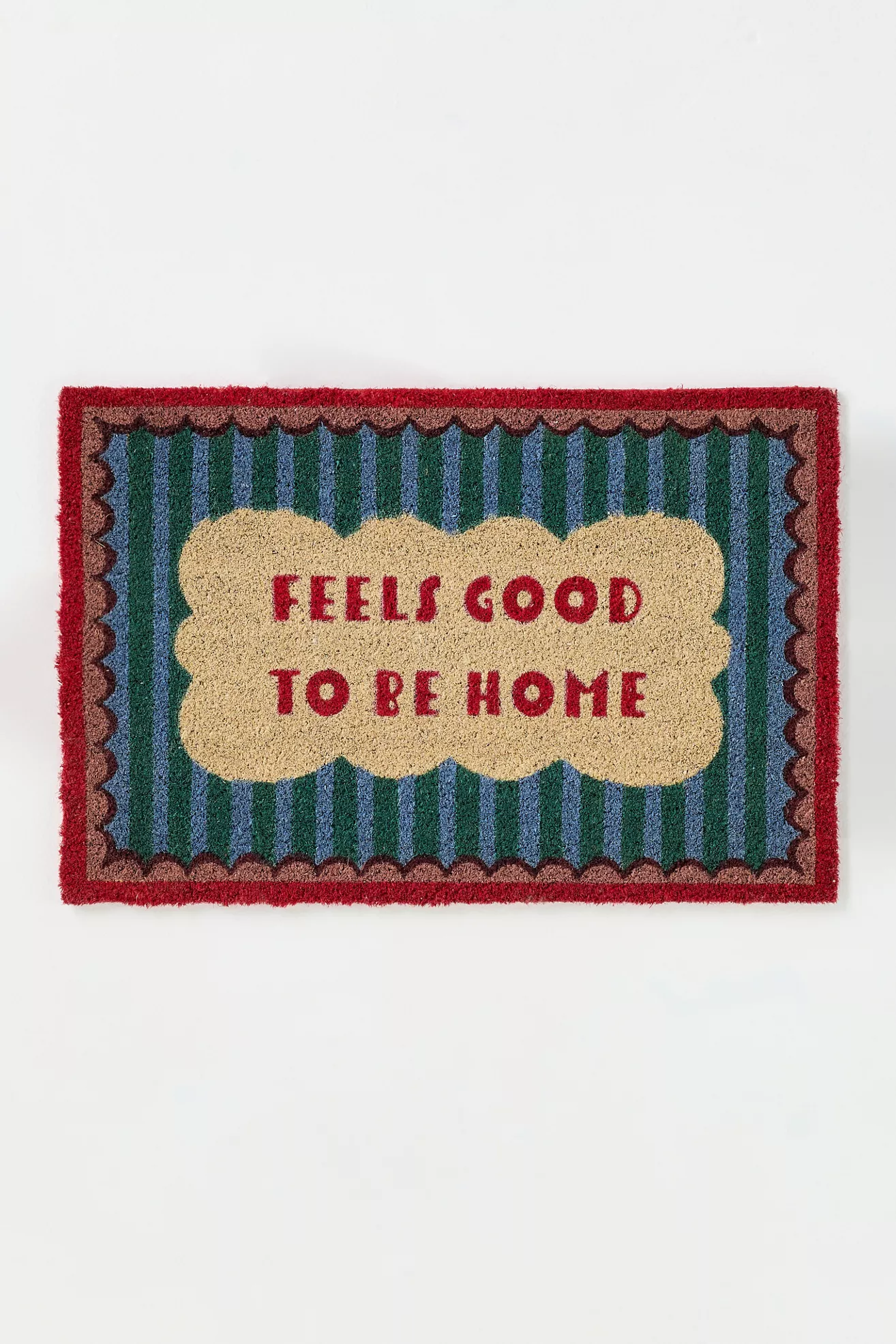 Feels Good to Be Home Coir Printed Doormat