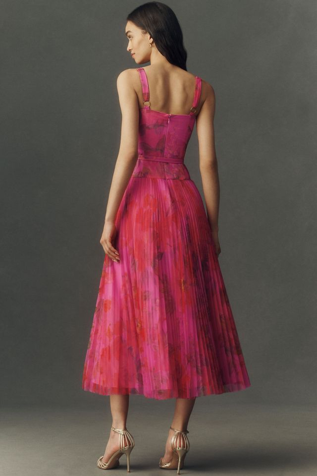 Hutch Belted Bustier Maxi Dress #1