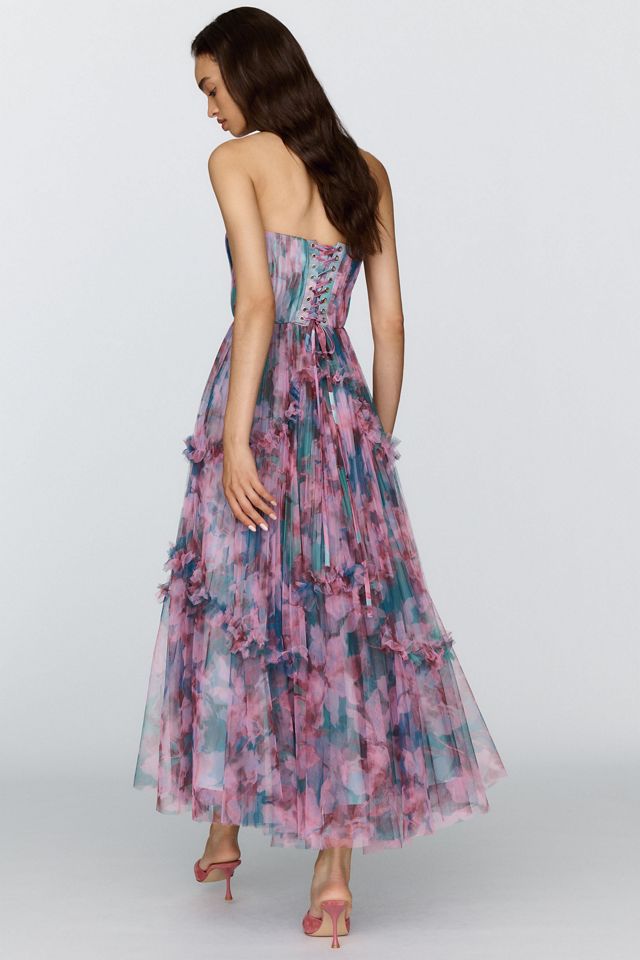 Hutch Strapless Bustier Maxi Dress #2