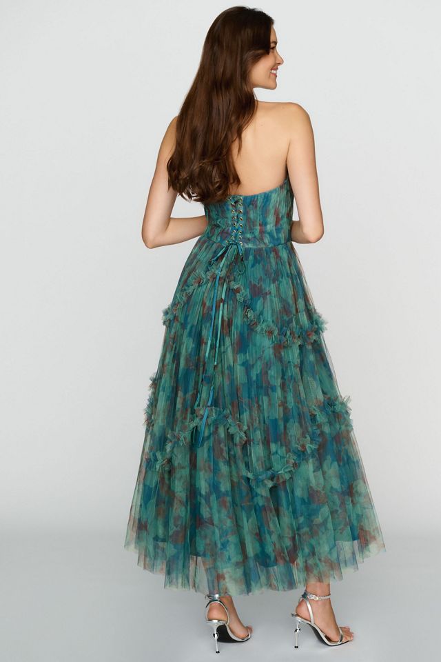Hutch Strapless Bustier Maxi Dress #2