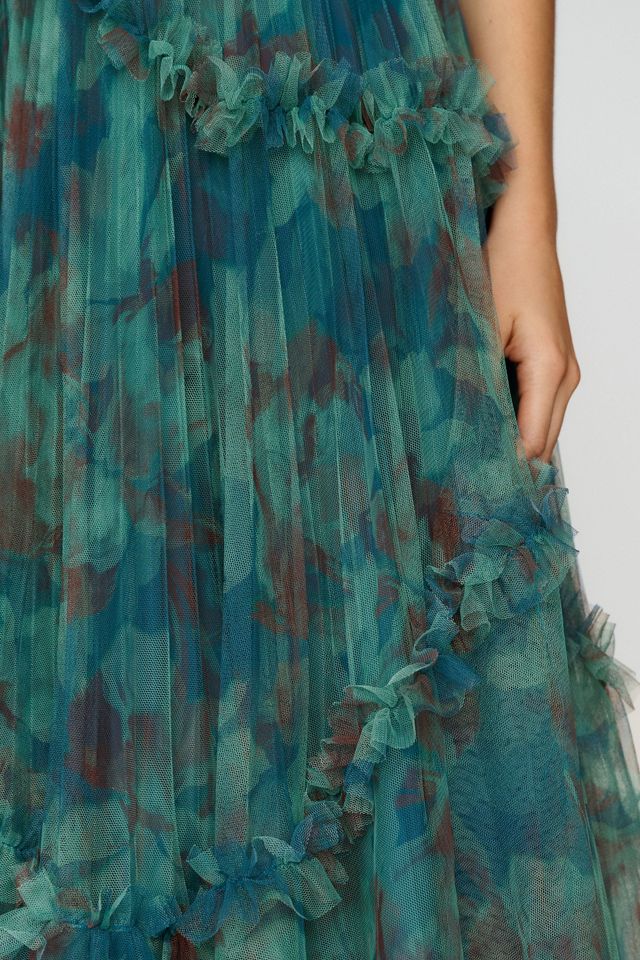 Hutch Strapless Bustier Maxi Dress #3