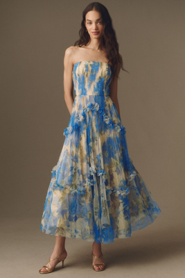 Blue & Navy Wedding Guest Dresses | Anthropologie